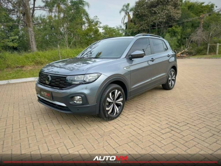 VOLKSWAGEN - T-CROSS - 2022/2022 - Cinza - R$ 112.900,00