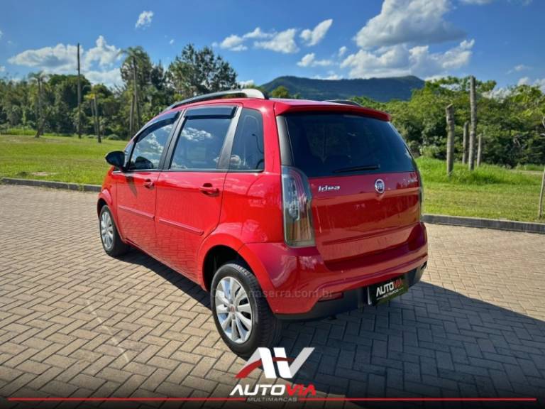 FIAT - IDEA - 2014/2015 - Vermelha - R$ 37.900,00